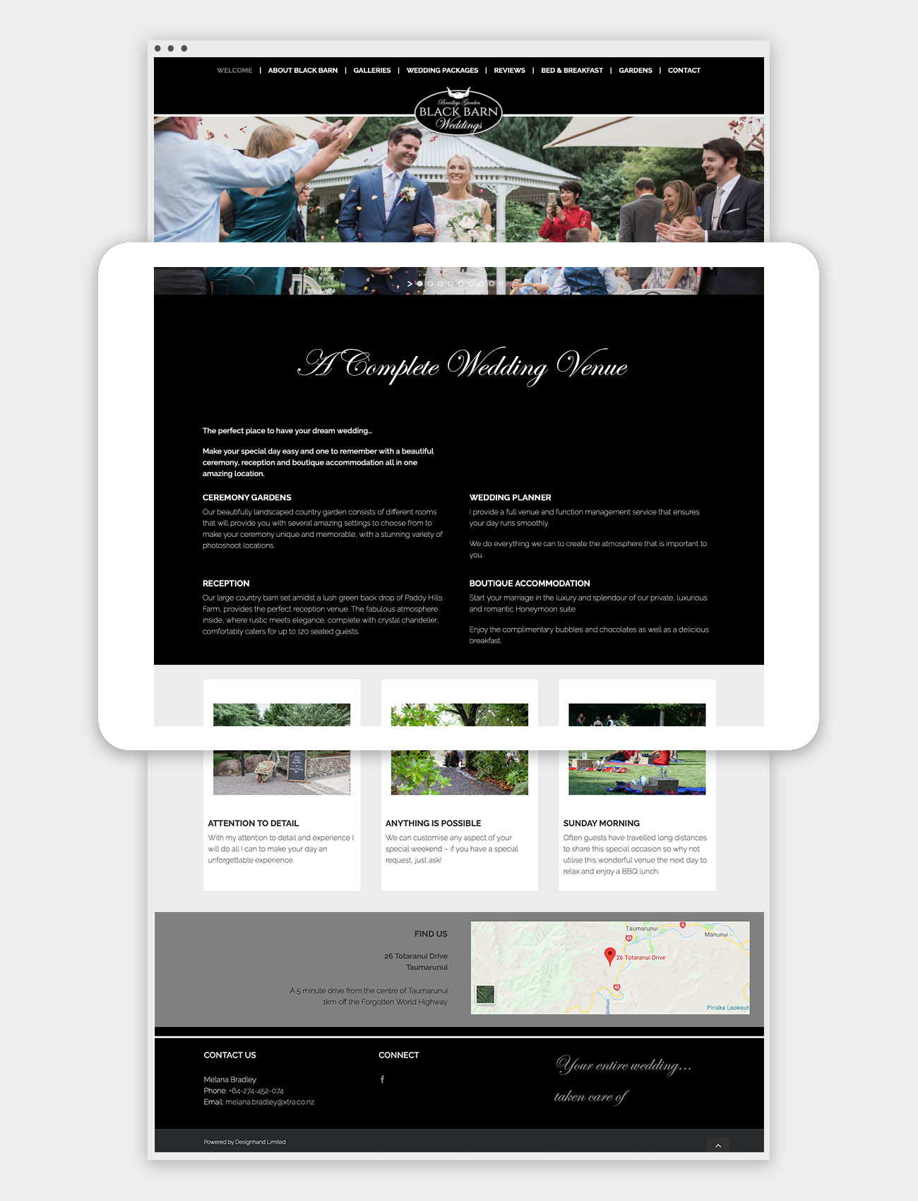 Ipad Website Scroll Bradleys Garden