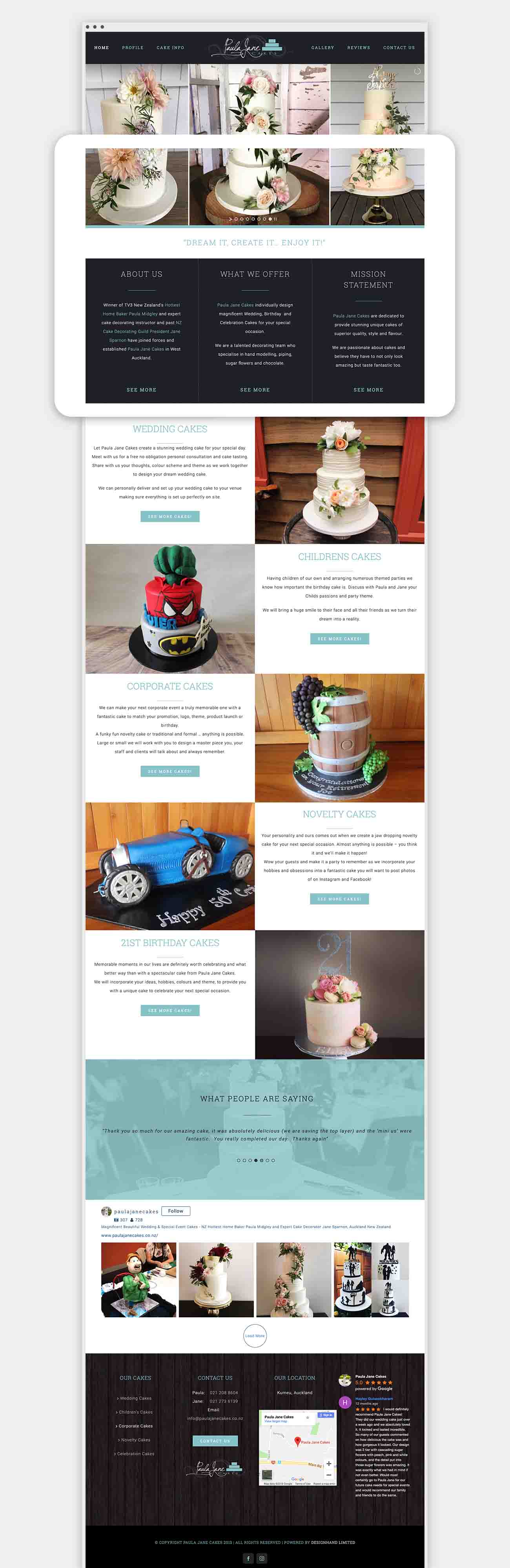 Paula Jane Cakes_Full Website